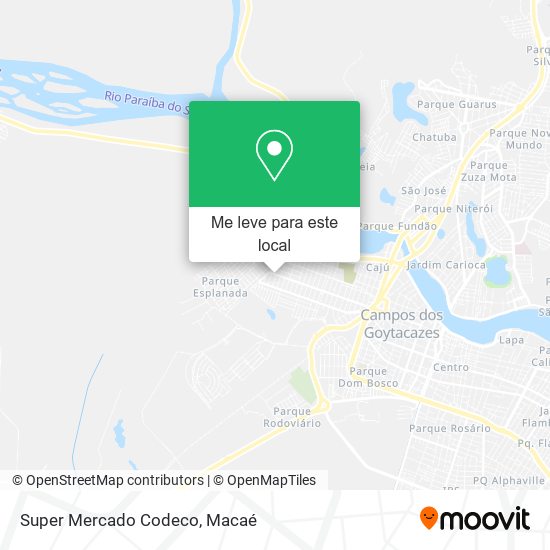Super Mercado Codeco mapa