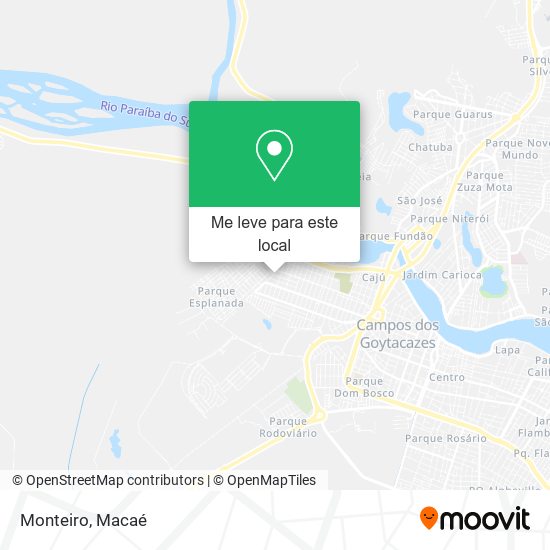 Monteiro mapa