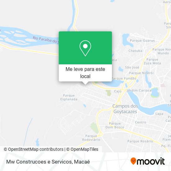 Mw Construcoes e Servicos mapa