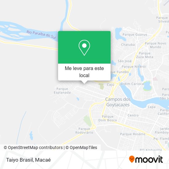 Taiyo Brasil mapa