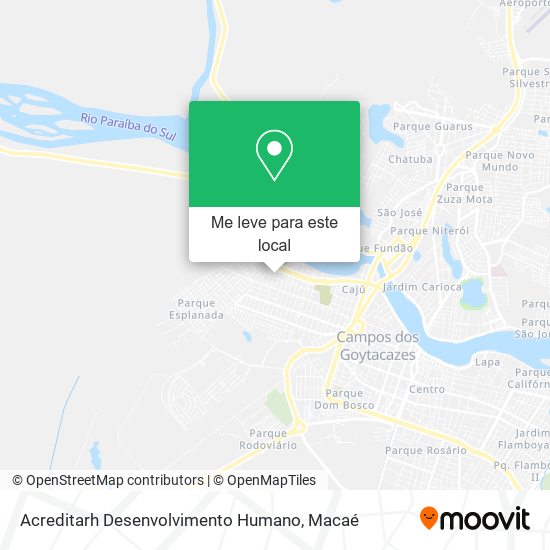 Acreditarh Desenvolvimento Humano mapa