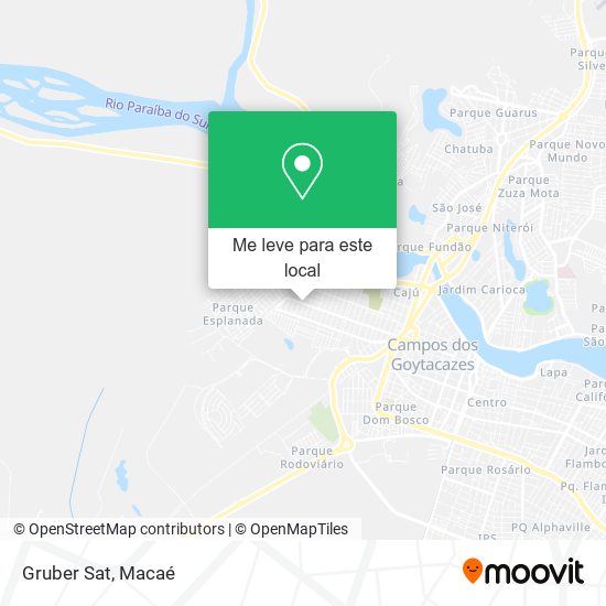 Gruber Sat mapa