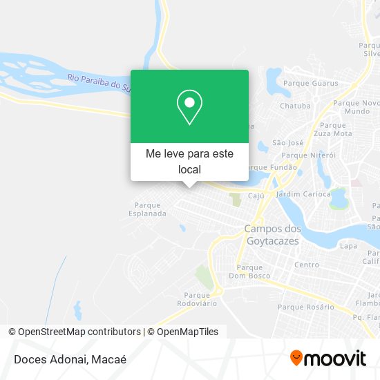 Doces Adonai mapa