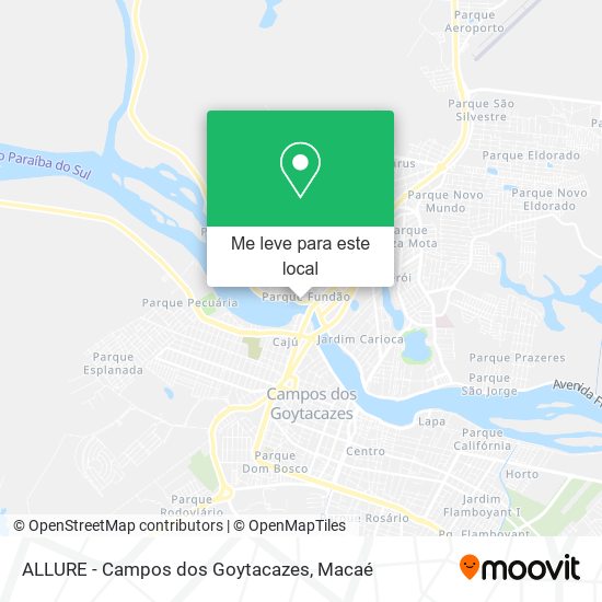ALLURE - Campos dos Goytacazes mapa