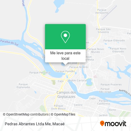 Pedras Abrantes Ltda Me mapa