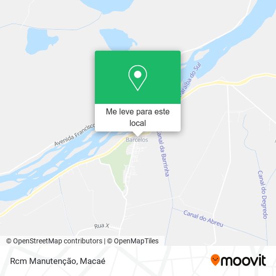 Rcm Manutenção mapa