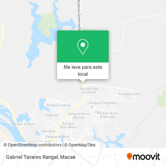 Gabriel Tavares Rangel mapa