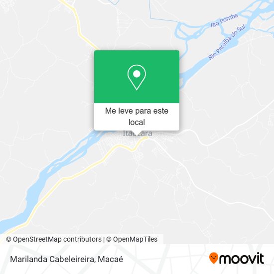 Marilanda Cabeleireira mapa