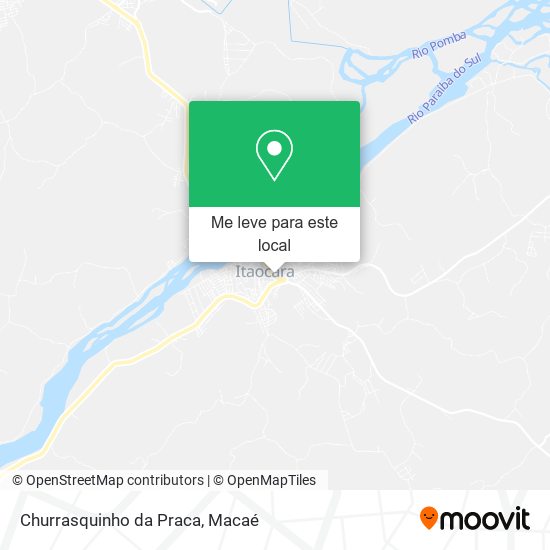 Churrasquinho da Praca mapa