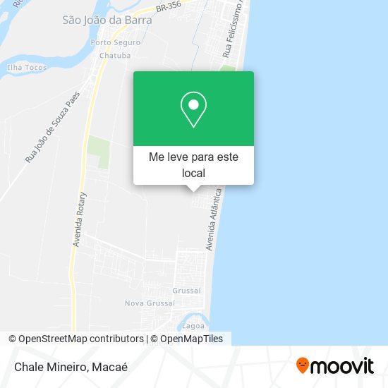 Chale Mineiro mapa