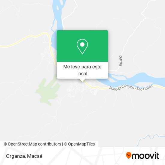 Organza mapa