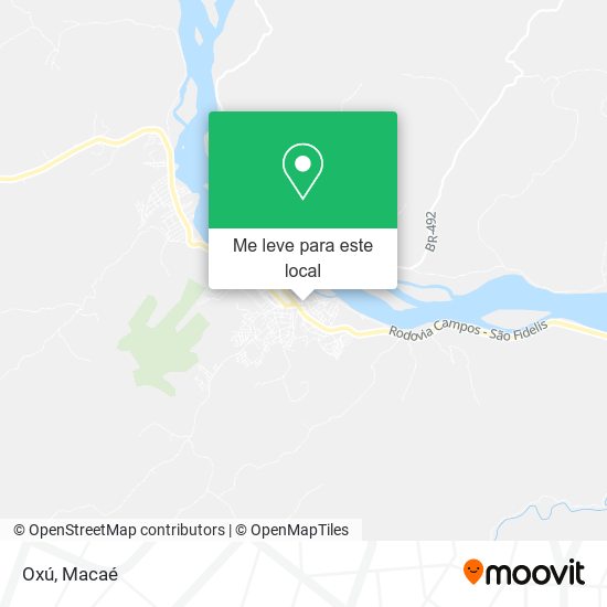 Oxú mapa