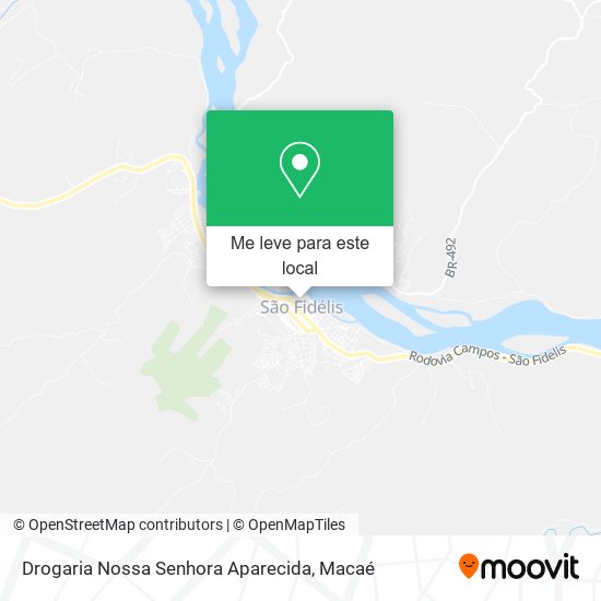 Drogaria Nossa Senhora Aparecida mapa