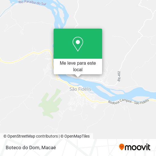 Boteco do Dom mapa