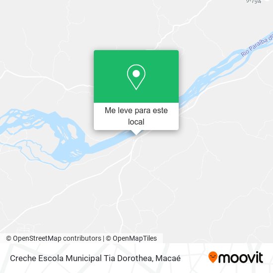 Creche Escola Municipal Tia Dorothea mapa