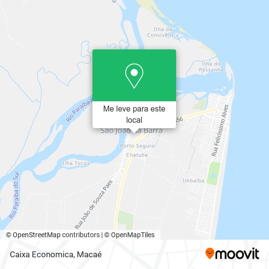 Caixa Economica mapa