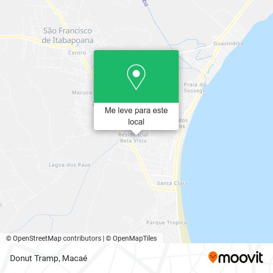 Donut Tramp mapa
