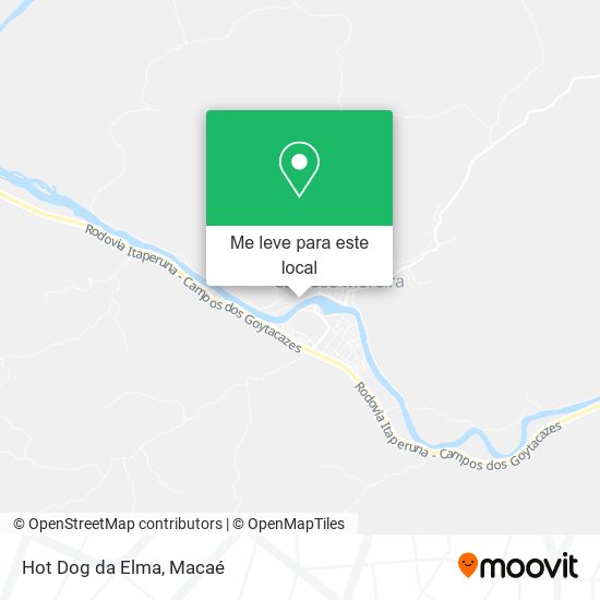Hot Dog da Elma mapa