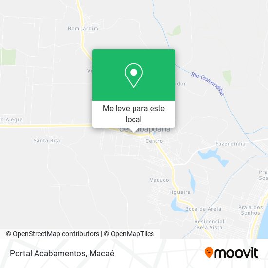 Portal Acabamentos mapa