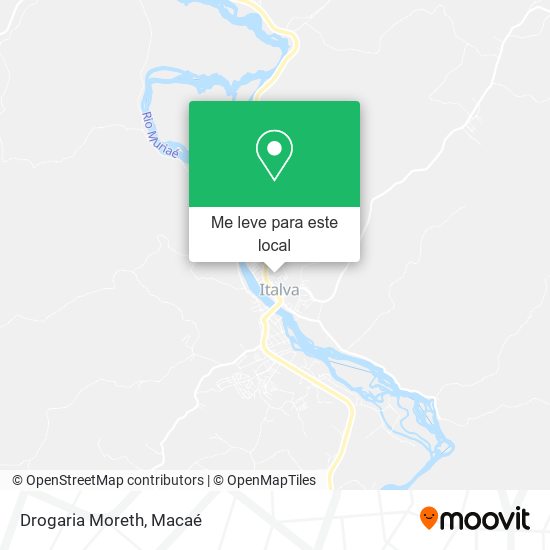 Drogaria Moreth mapa