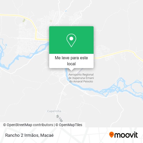 Rancho 2 Irmãos mapa