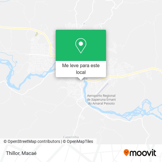 Thillor mapa