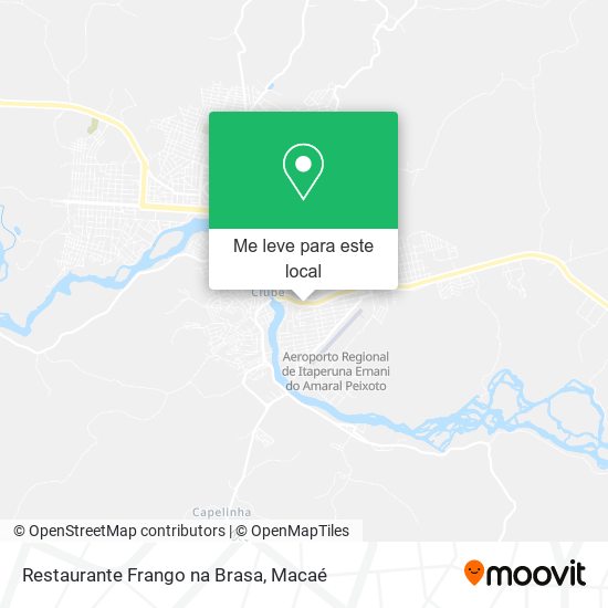 Restaurante Frango na Brasa mapa