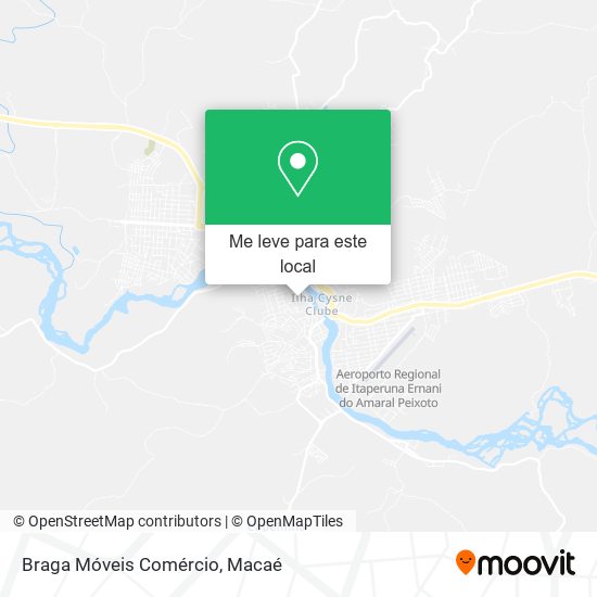 Braga Móveis Comércio mapa