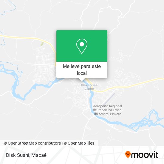 Disk Sushi mapa