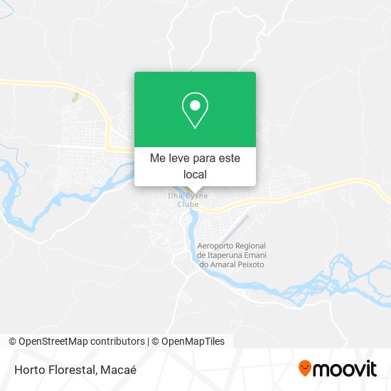 Horto Florestal mapa