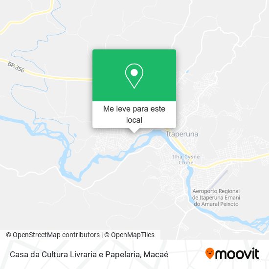 Casa da Cultura Livraria e Papelaria mapa