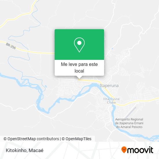 Kitokinho mapa