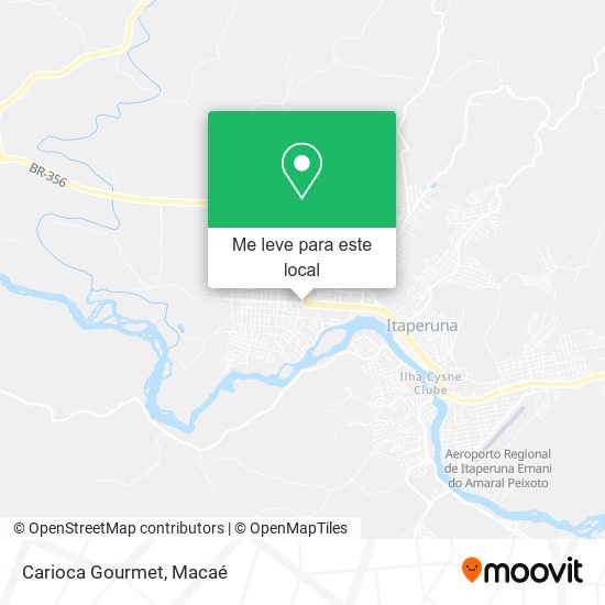 Carioca Gourmet mapa
