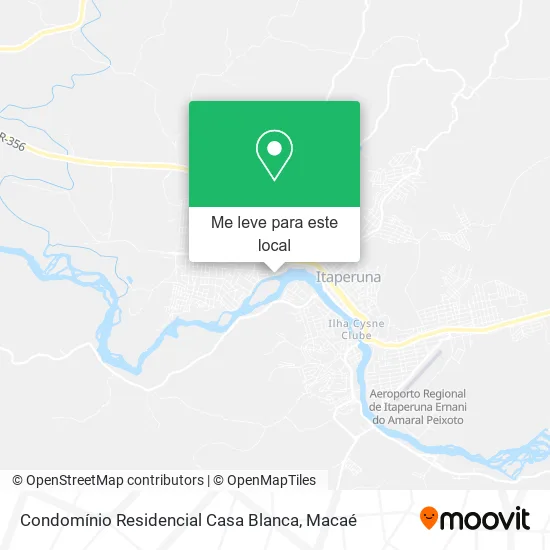 Condomínio Residencial Casa Blanca mapa