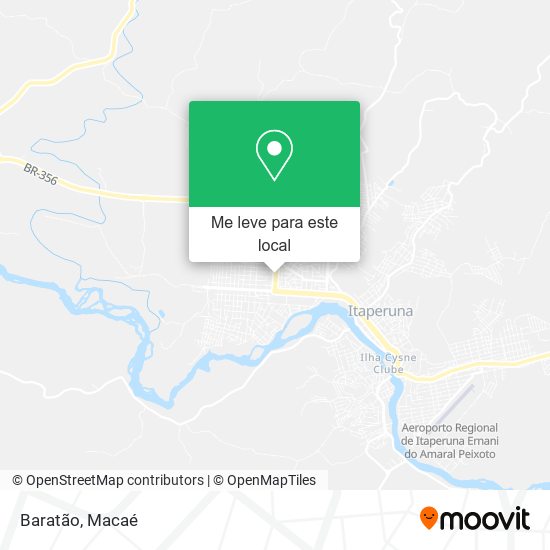 Baratão mapa