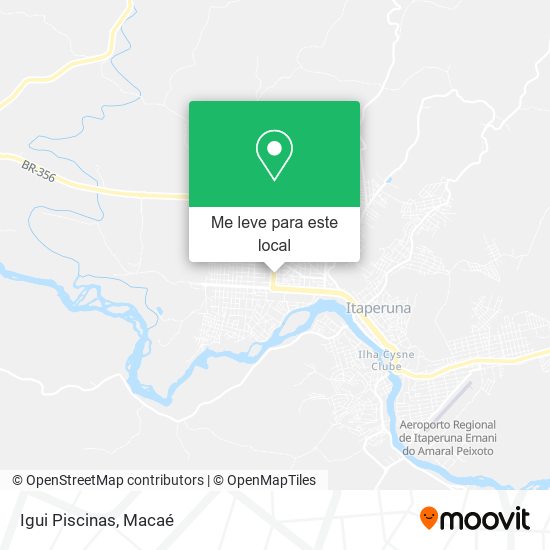 Igui Piscinas mapa