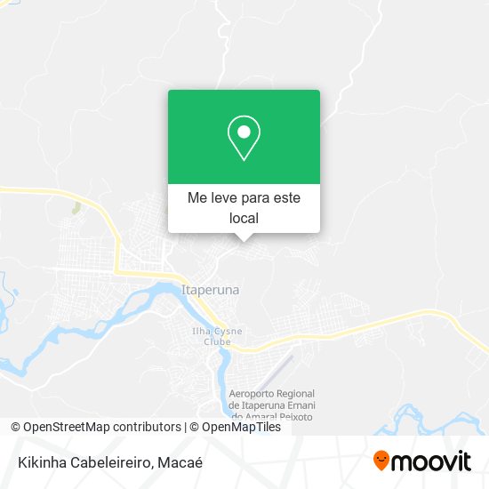 Kikinha Cabeleireiro mapa
