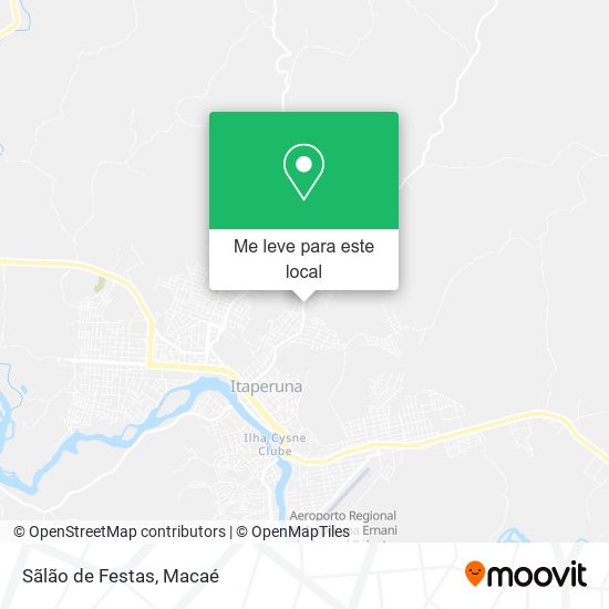 Sãlão de Festas mapa