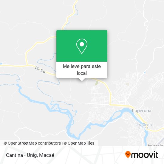 Cantina - Unig mapa