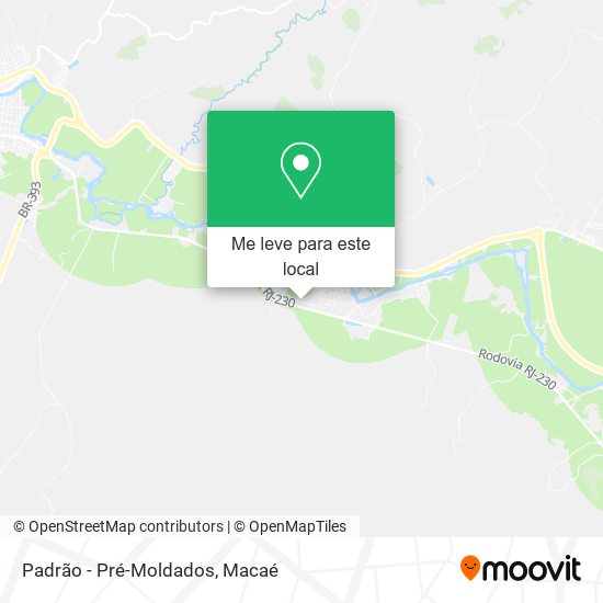 Padrão - Pré-Moldados mapa
