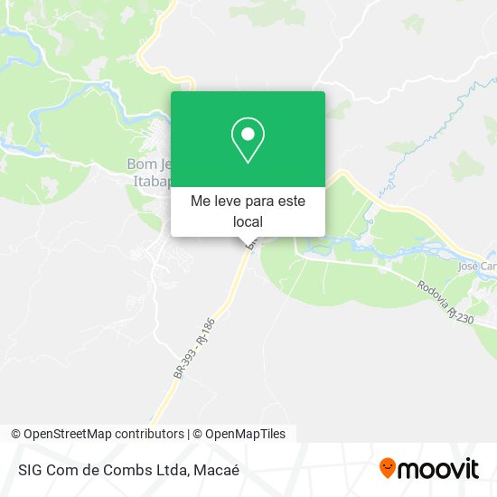 SIG Com de Combs Ltda mapa