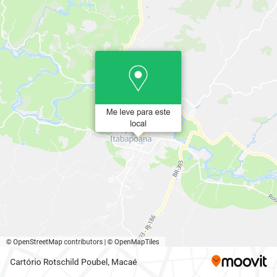 Cartório Rotschild Poubel mapa