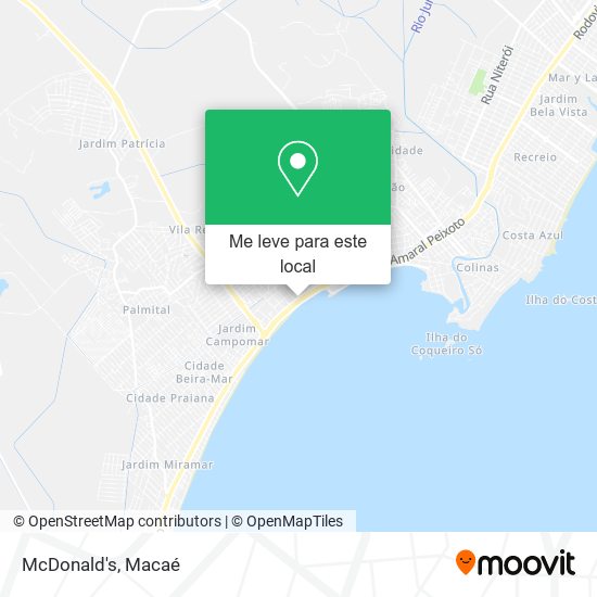McDonald's mapa