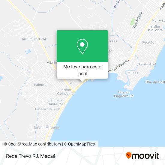 Rede Trevo RJ mapa