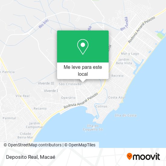 Deposito Real mapa