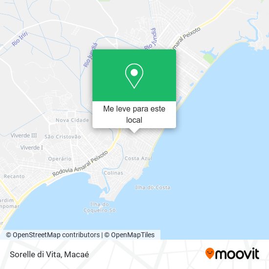 Sorelle di Vita mapa