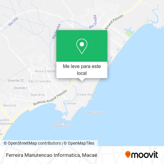 Ferreira Manutencao Informatica mapa
