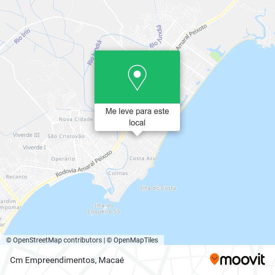 Cm Empreendimentos mapa