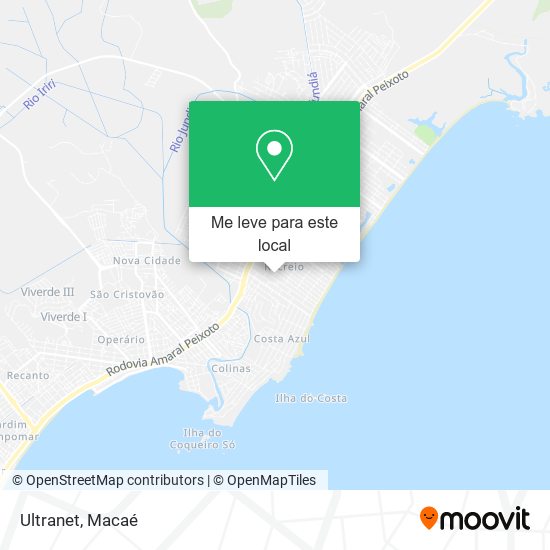 Ultranet mapa
