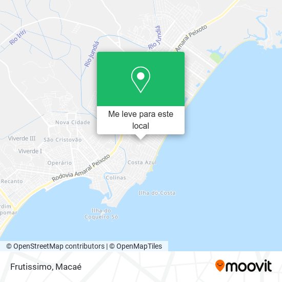 Frutissimo mapa